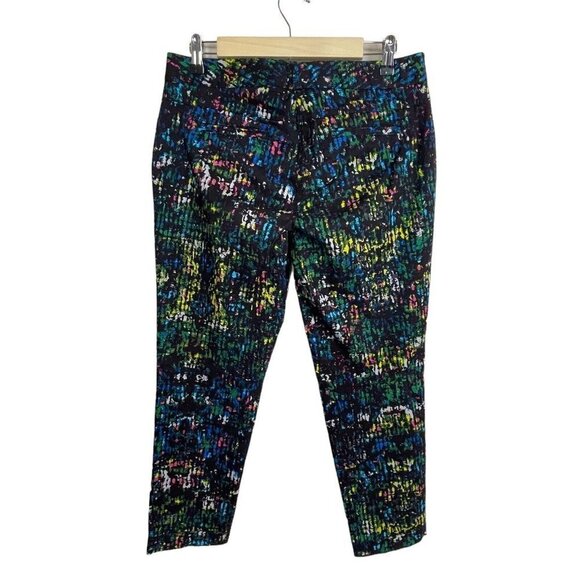 Derek Lam for Design Nation Women's Size 8 Ankle Crop Pants 32x25" Multicolor - Picture 6 of 8